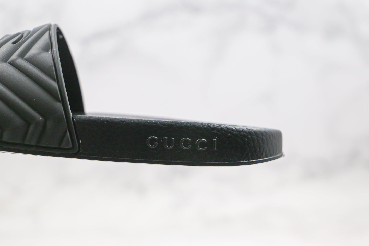 Gucci Matelasse Slide Black