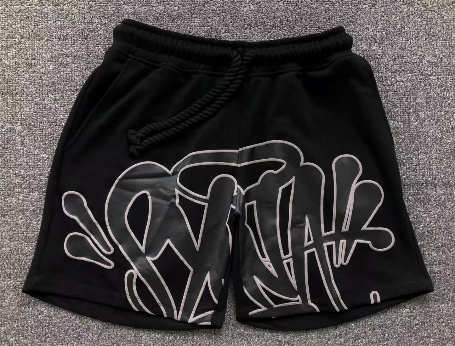 Conjunto Shorts Synaworld Preto/Cinza