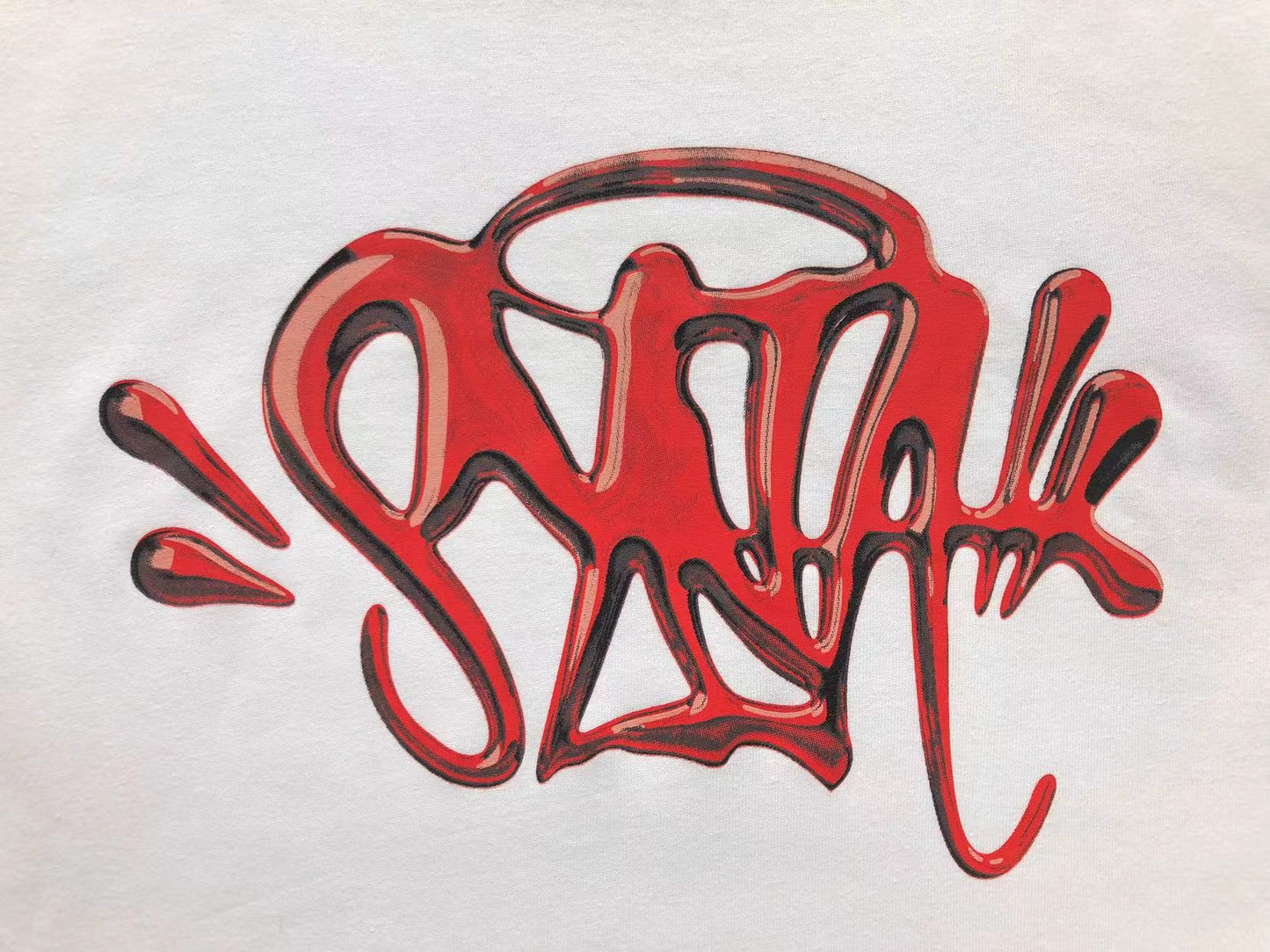 Camiseta Synaworld 'Syna Logo' White/Red