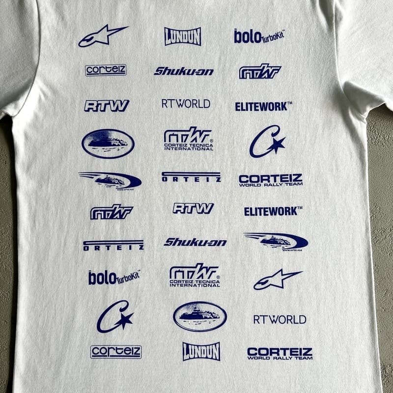 Camiseta Corteiz Rally Vinylz White
