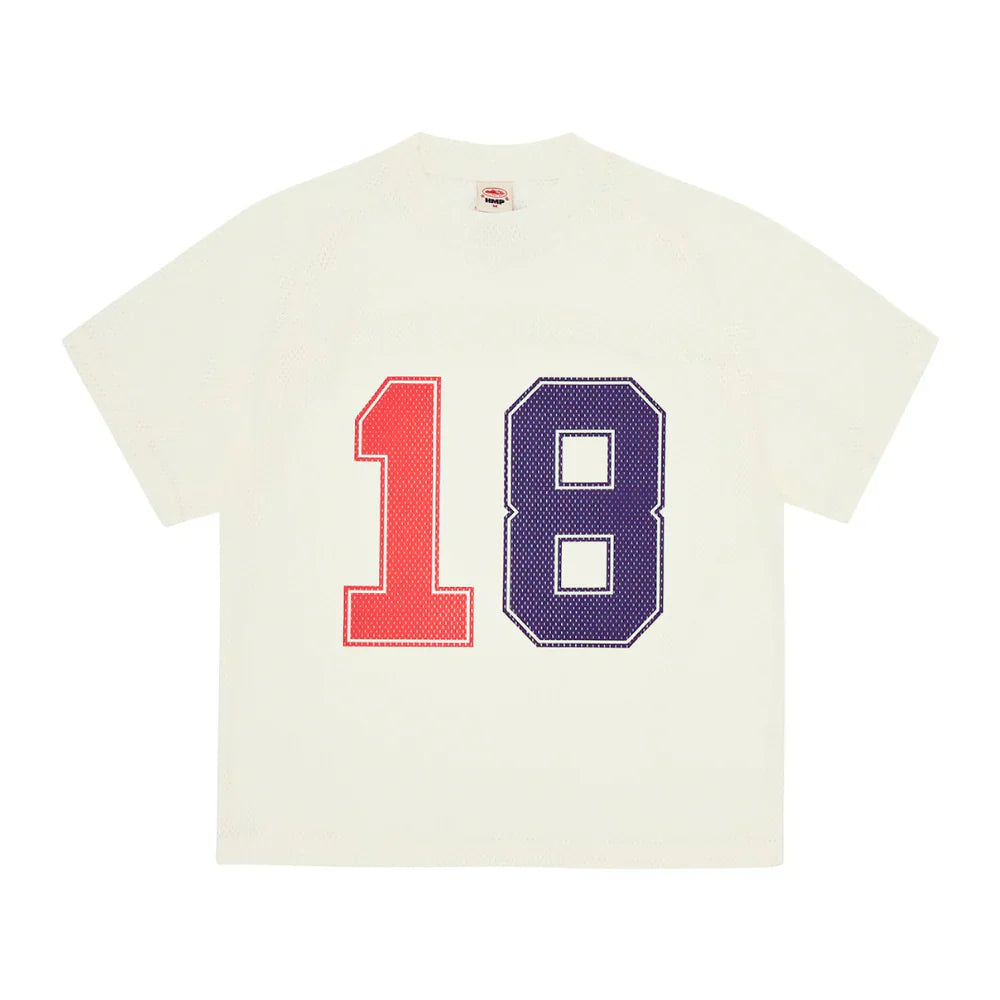 Camiseta Corteiz HMP Mesh Panel Jersey White