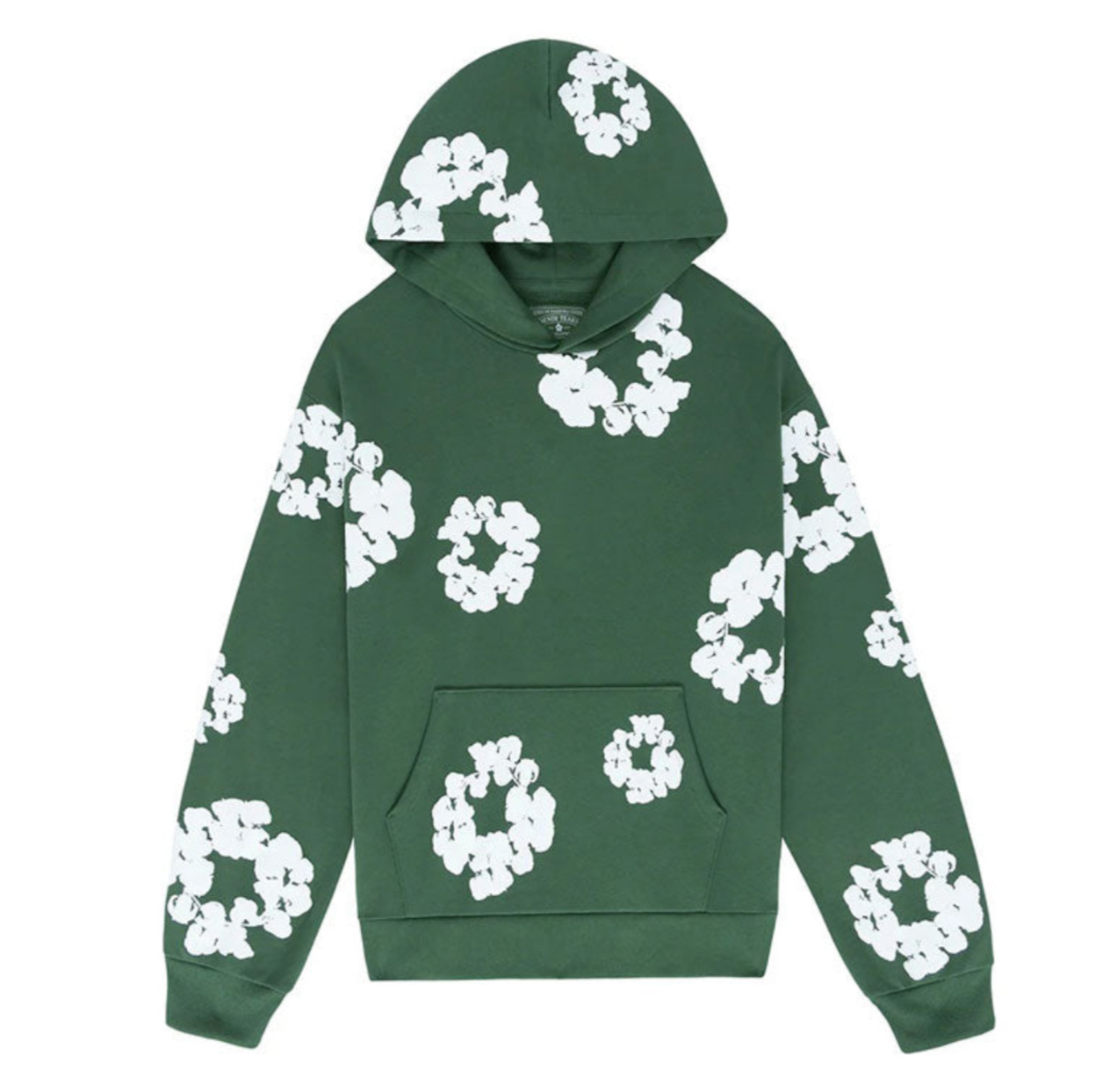 Conjunto Moletom Denim Tears The Cotton Wreath Green