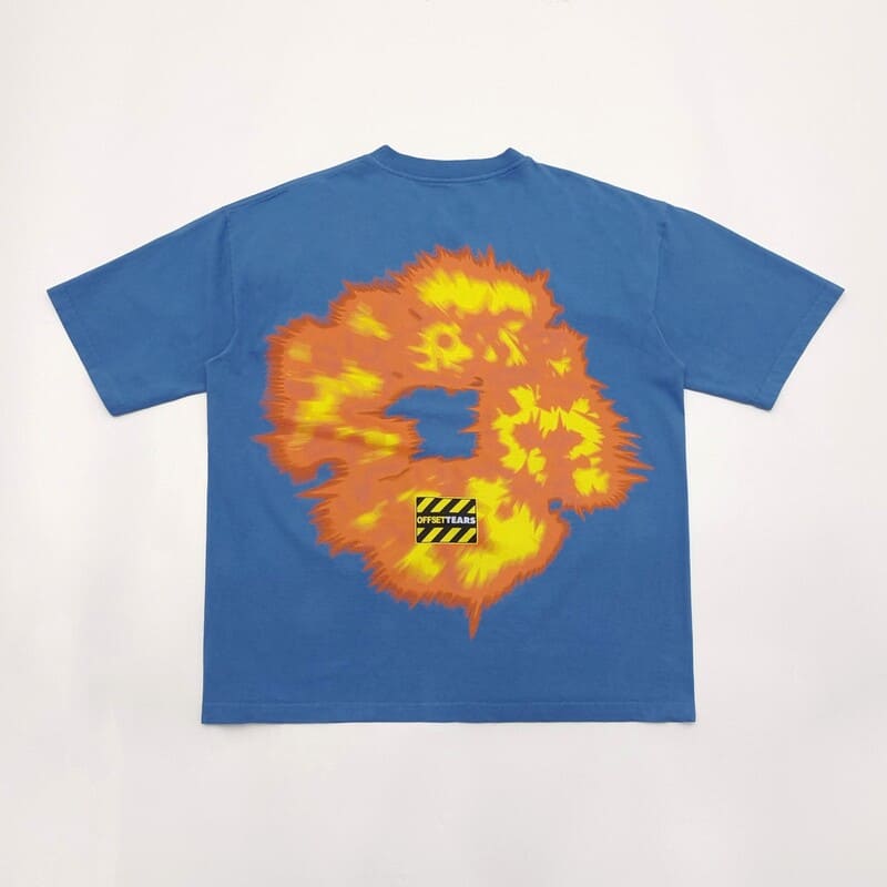 Camiseta Denim Tears x Offset Set It Off #1 Blue