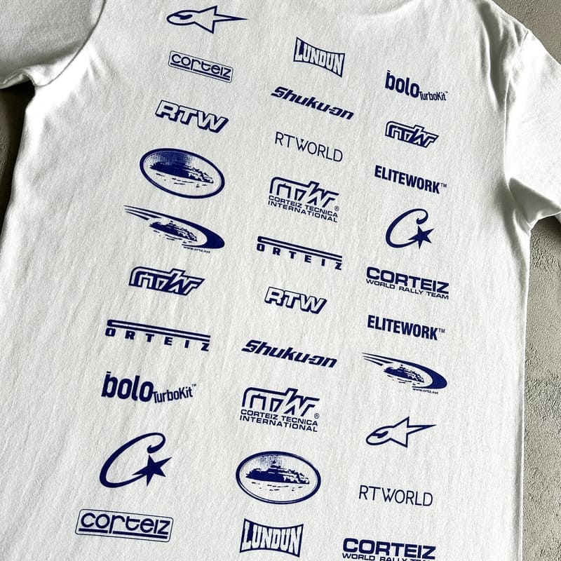 Camiseta Corteiz Rally Vinylz White