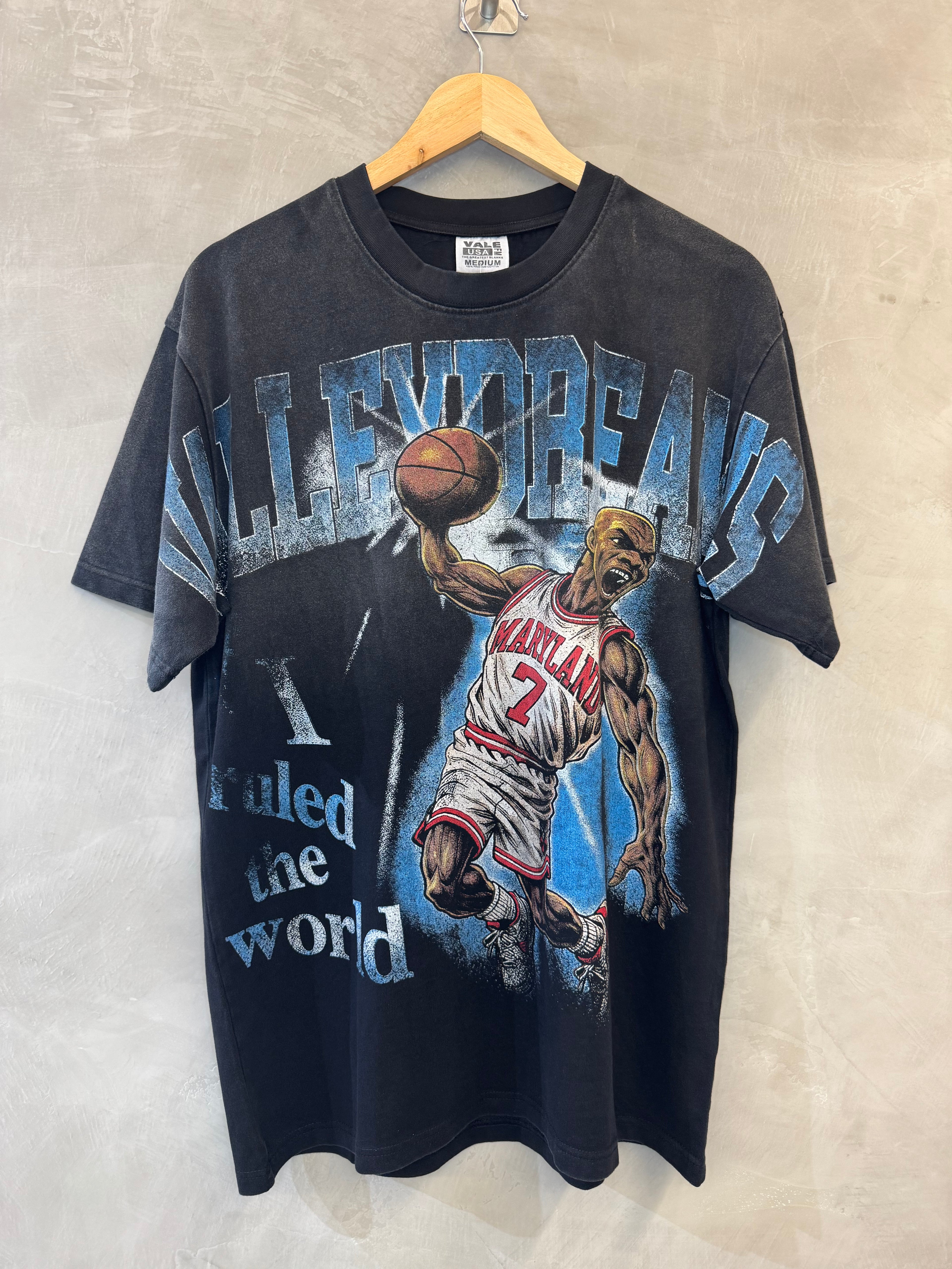 Camiseta Vale Lives Forever Maryland Black