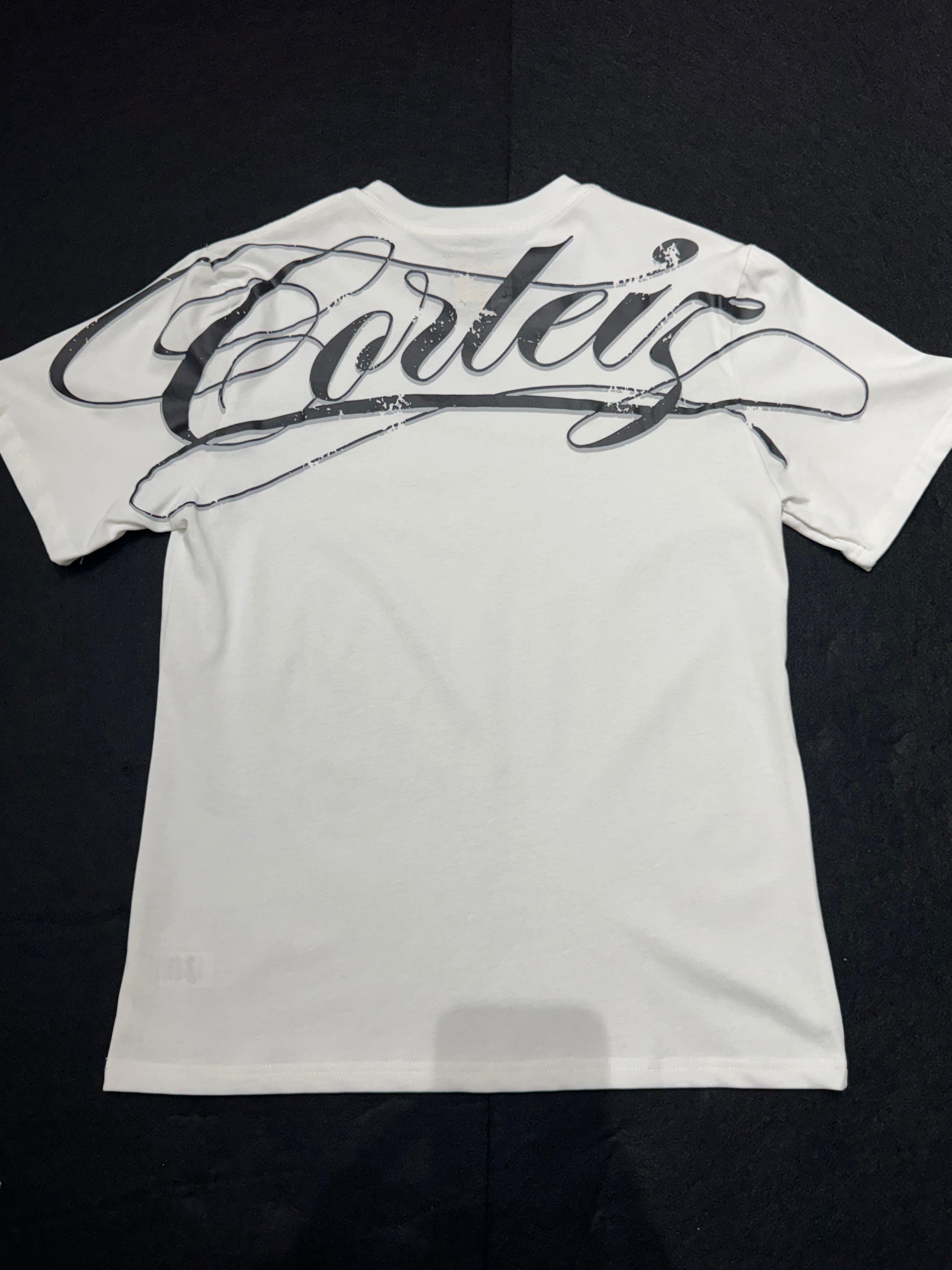 Camiseta Corteiz Write-Off Heavyweight White