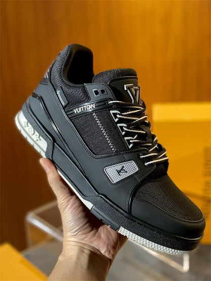 Louis Vuitton LV Trainer Black Grey