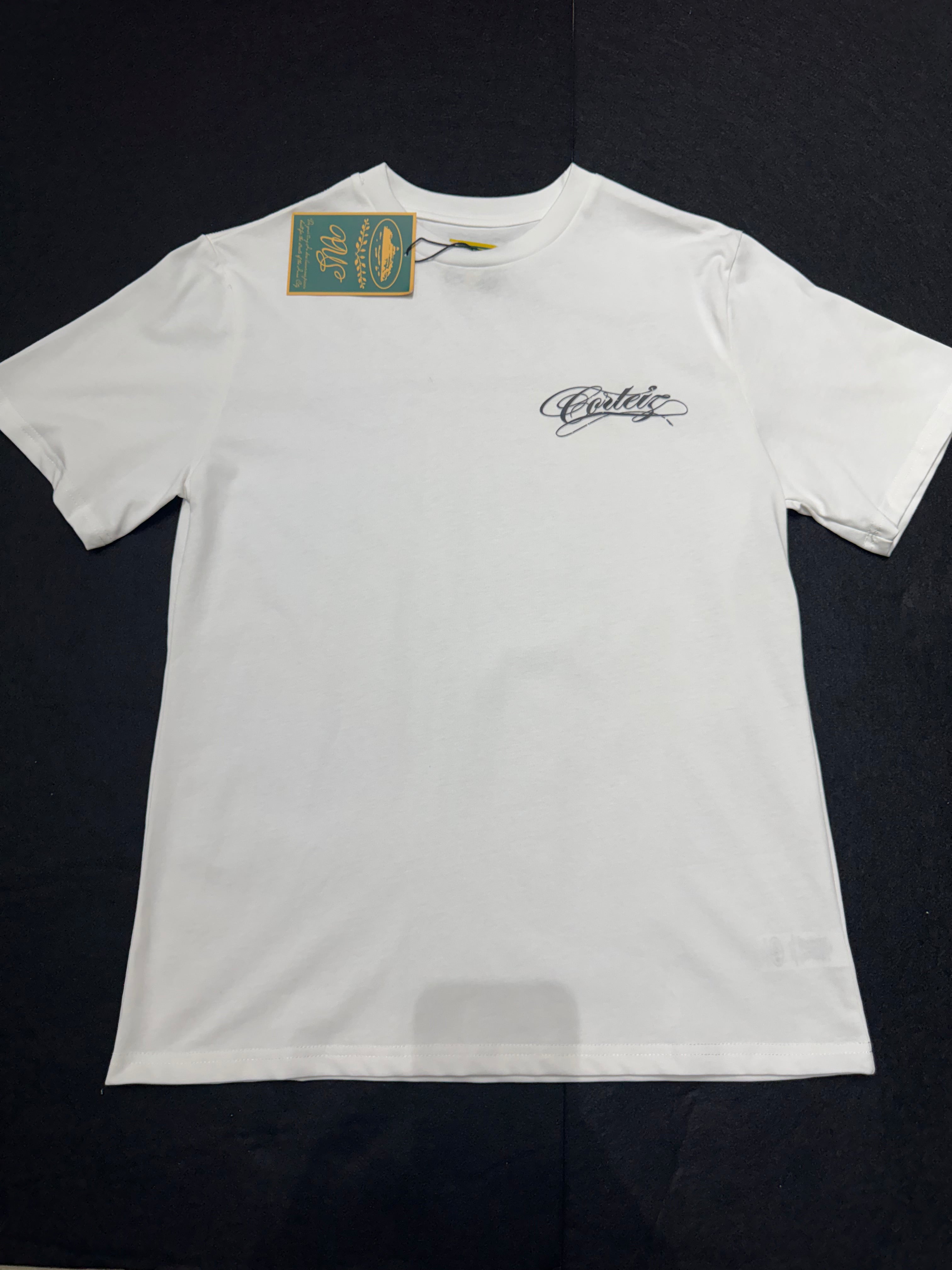 Camiseta Corteiz Write-Off Heavyweight White