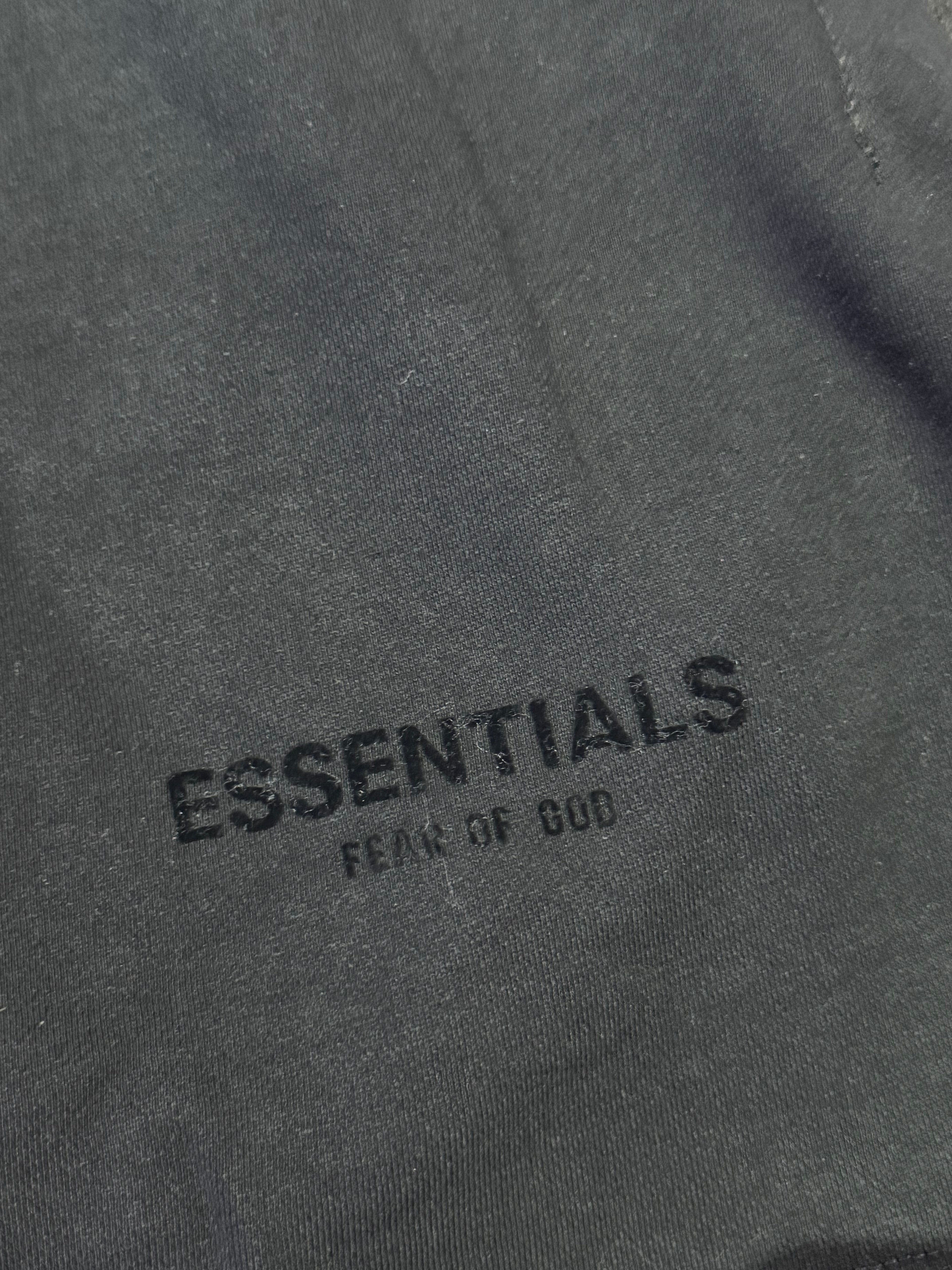 SHORTS FEAR OF GOD ESSENTIALS STRETCH LIMO BLACK