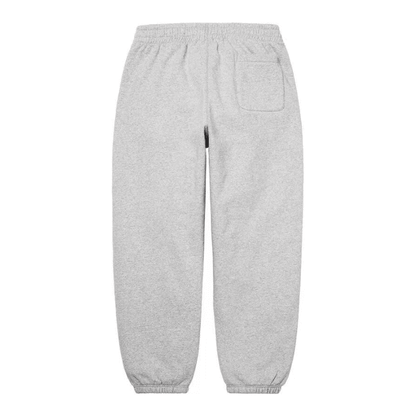 Calça Supreme Satin Appliqué Cinza