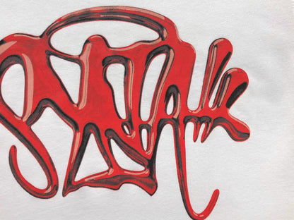 Camiseta Synaworld 'Syna Logo' White/Red
