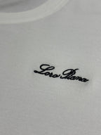 Camiseta Loro Piana White and Black