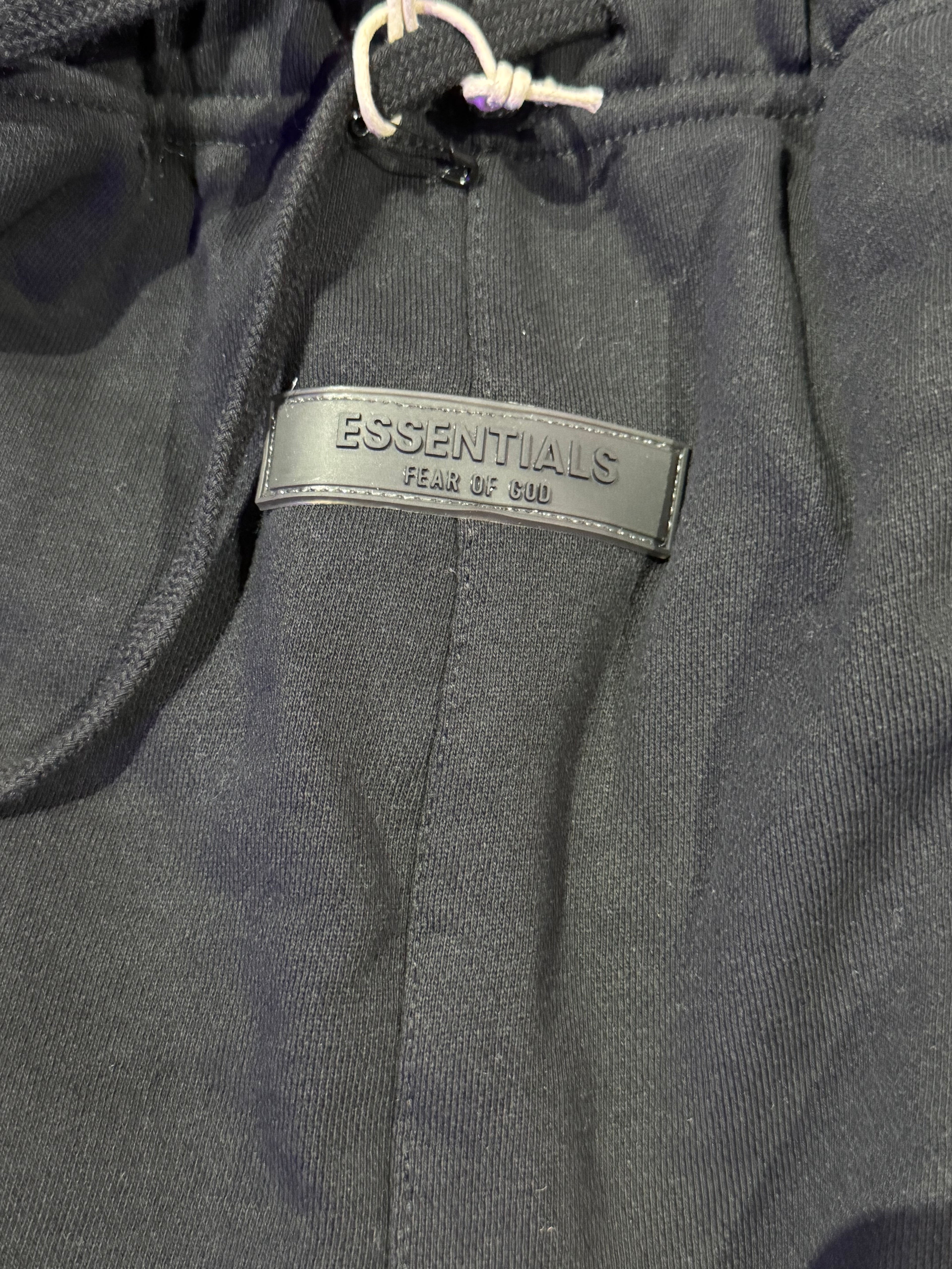 SHORTS FEAR OF GOD ESSENTIALS STRETCH LIMO BLACK