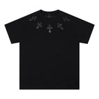 CAMISETA CHROME HEARTS METAL CROSS BLACK