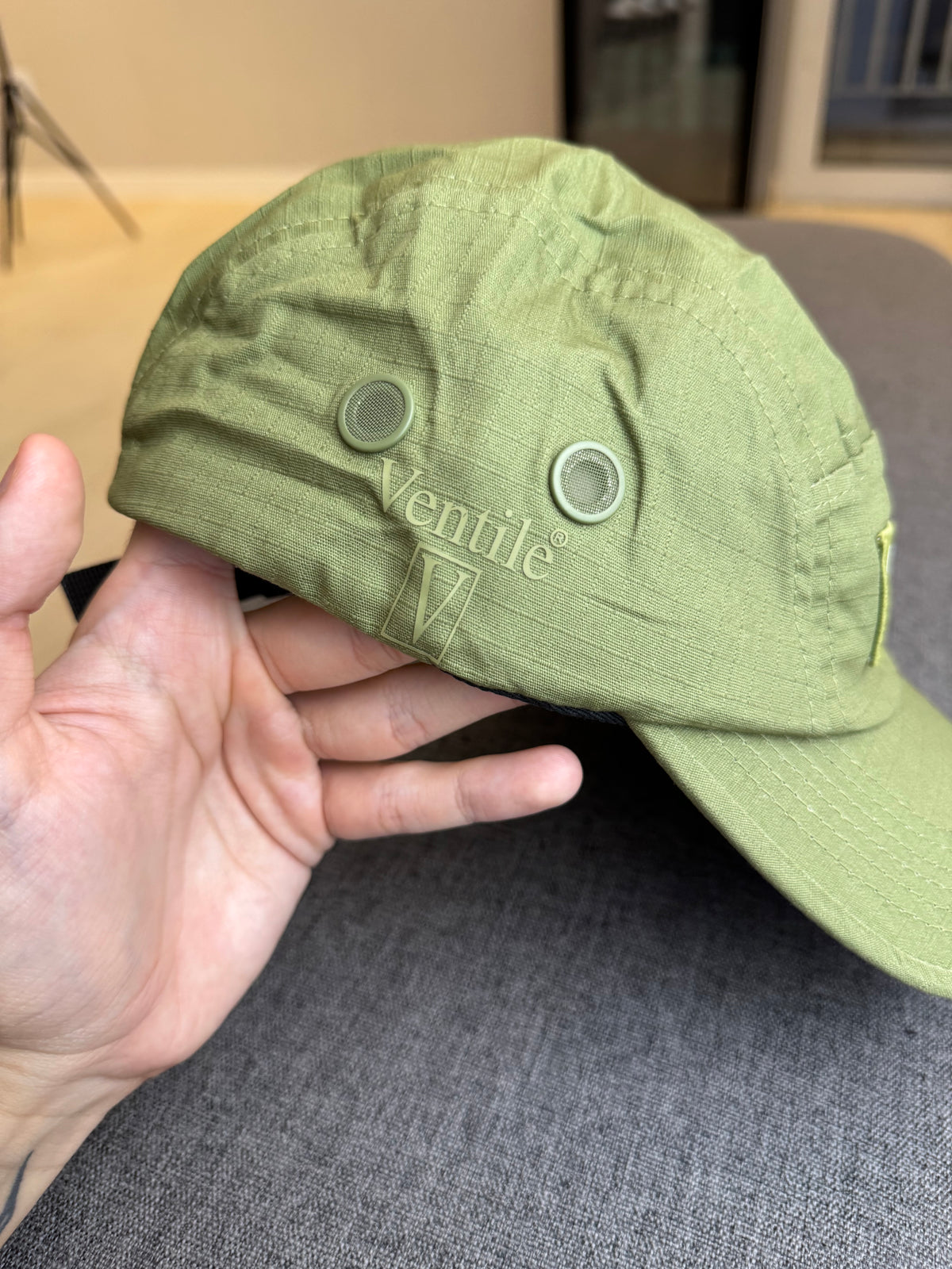 Boné Supreme Ventile Camp Olive