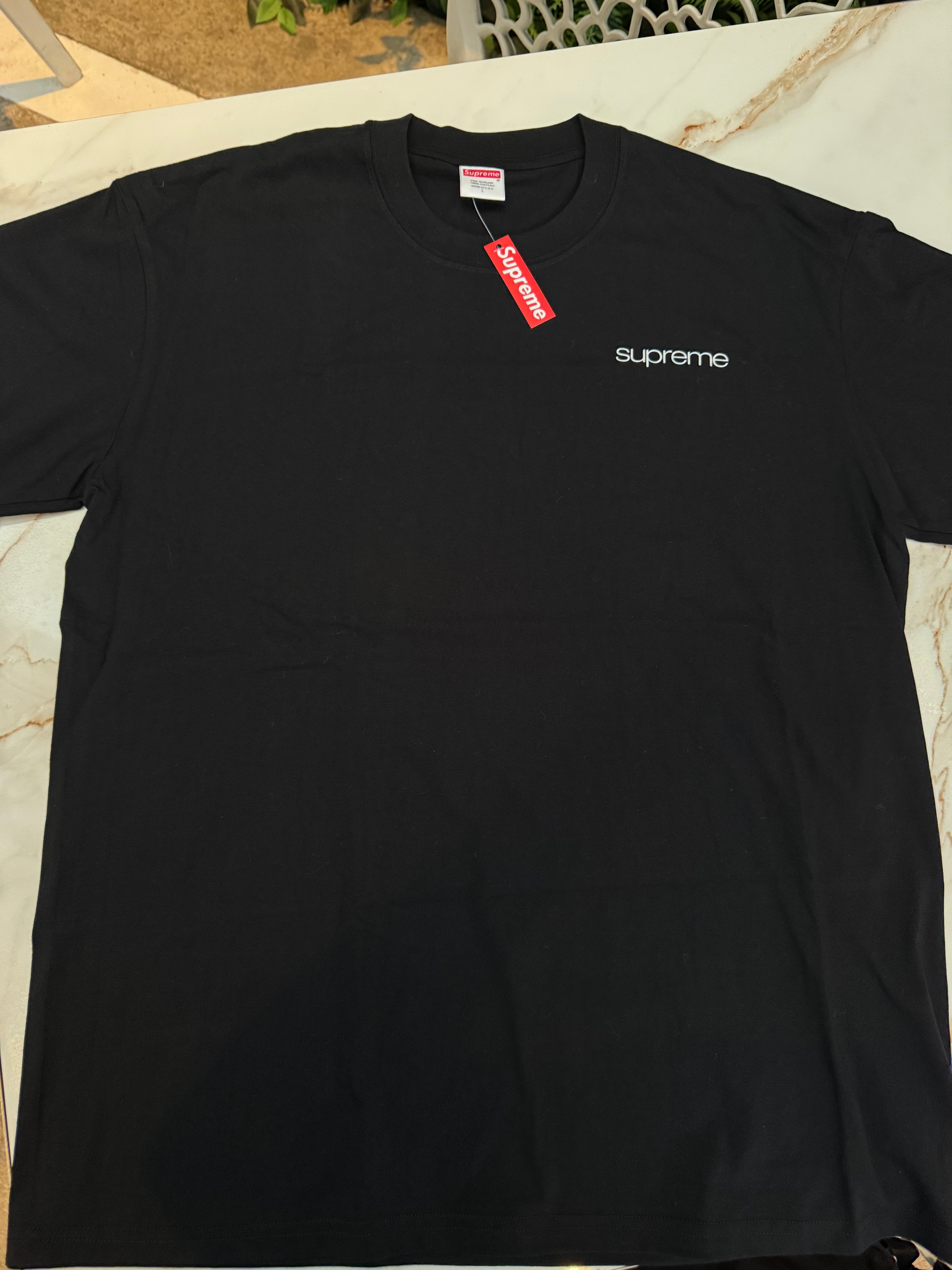 Camiseta Supreme NYC Black