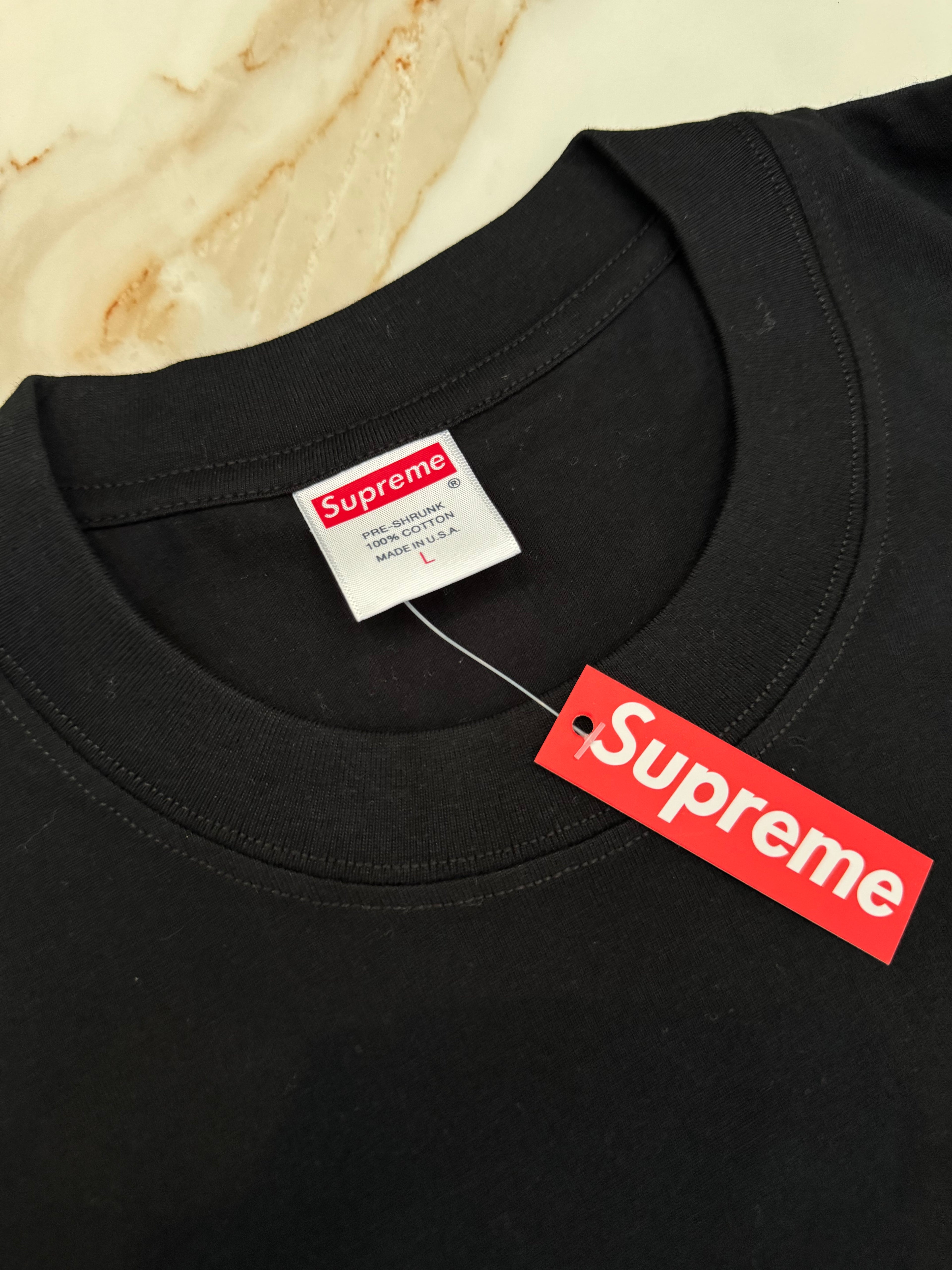 Camiseta Supreme NYC Black
