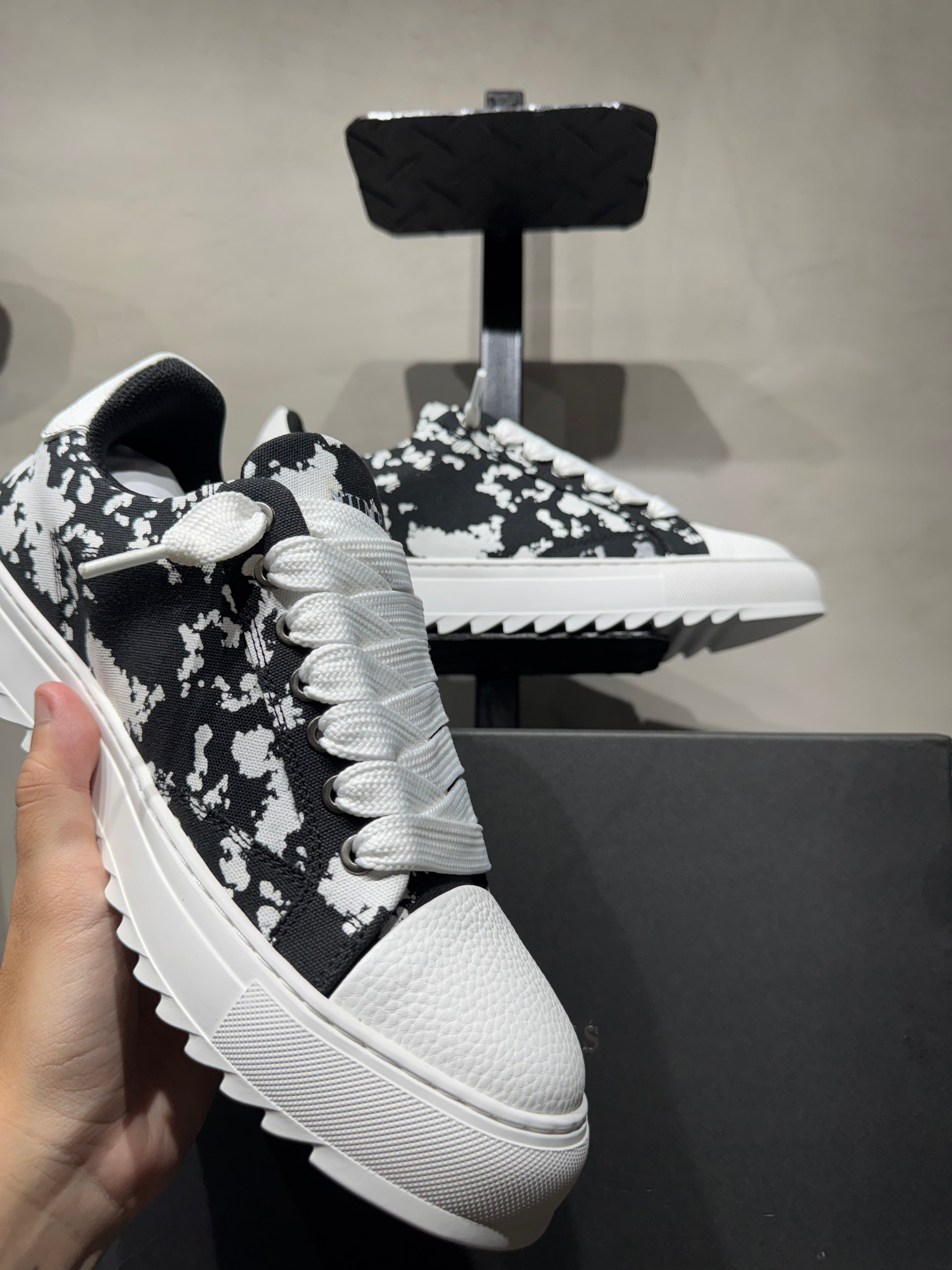 Tênis Numeris Atelier de Canvas Black