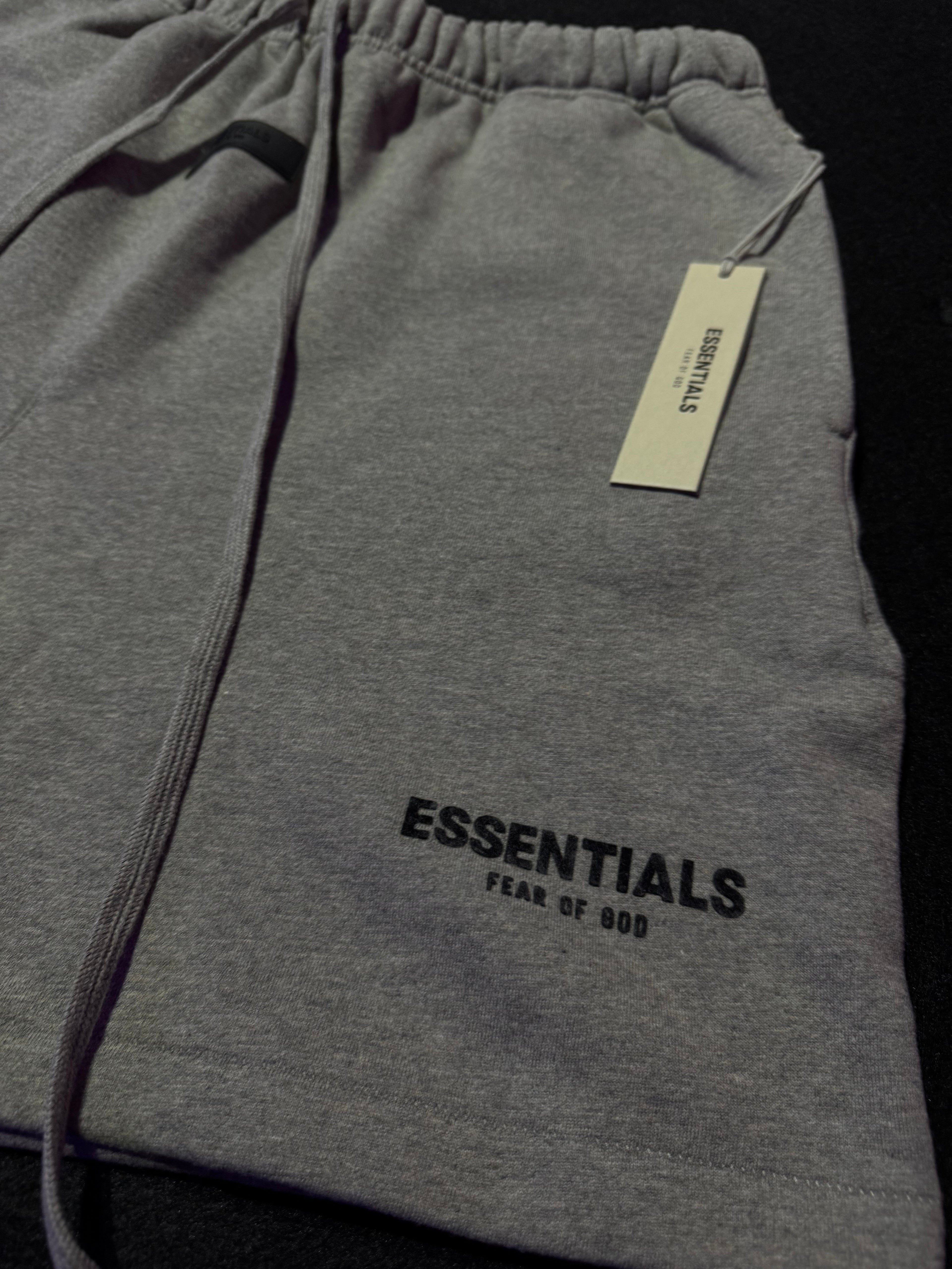 SHORTS FEAR OF GOD ESSENTIALS STRETCH LIMO GREY