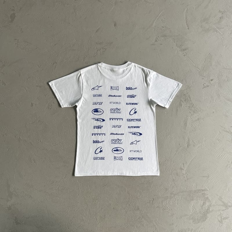 Camiseta Corteiz Rally Vinylz White