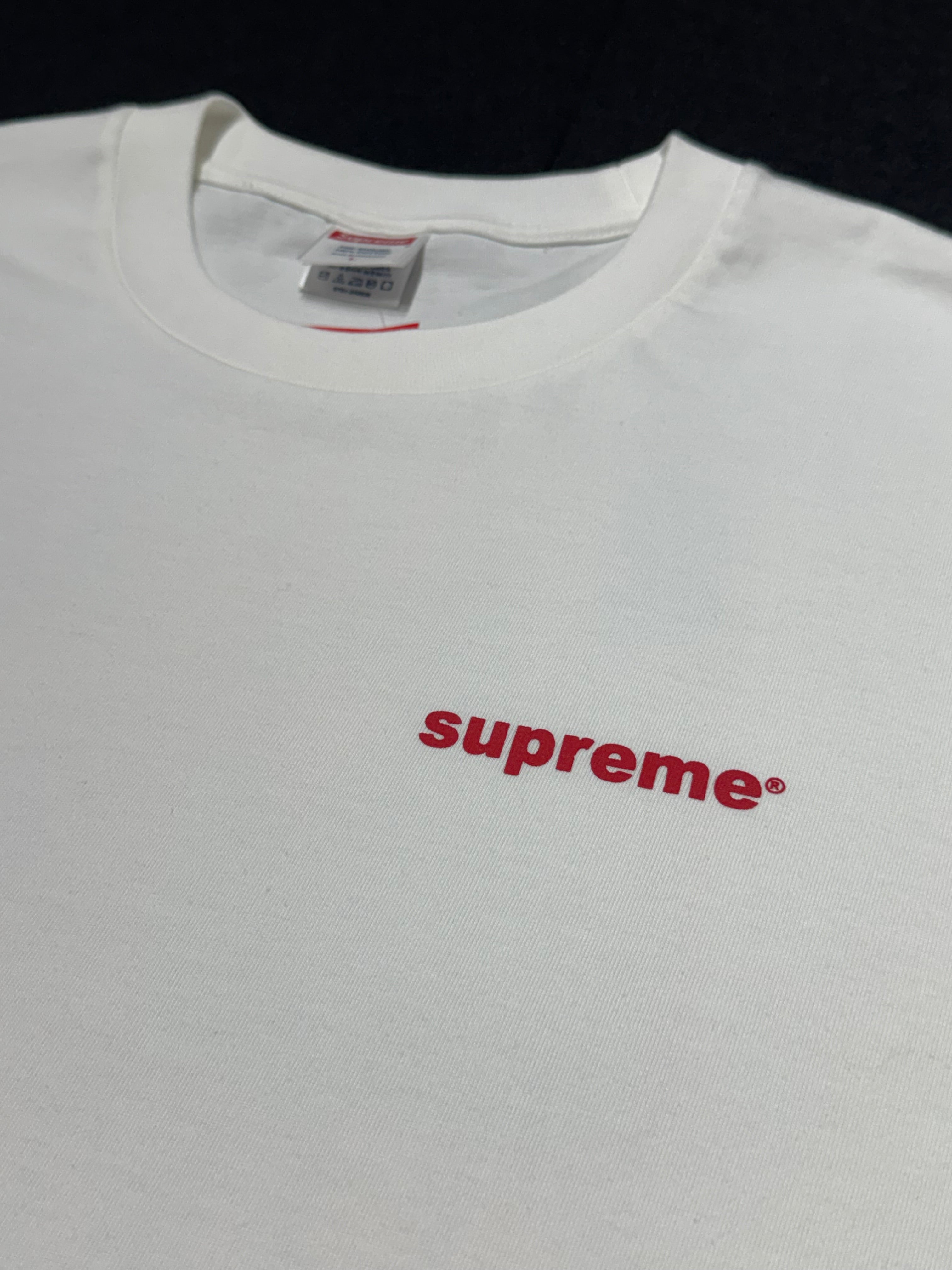 Camiseta Supreme Fuck Money White
