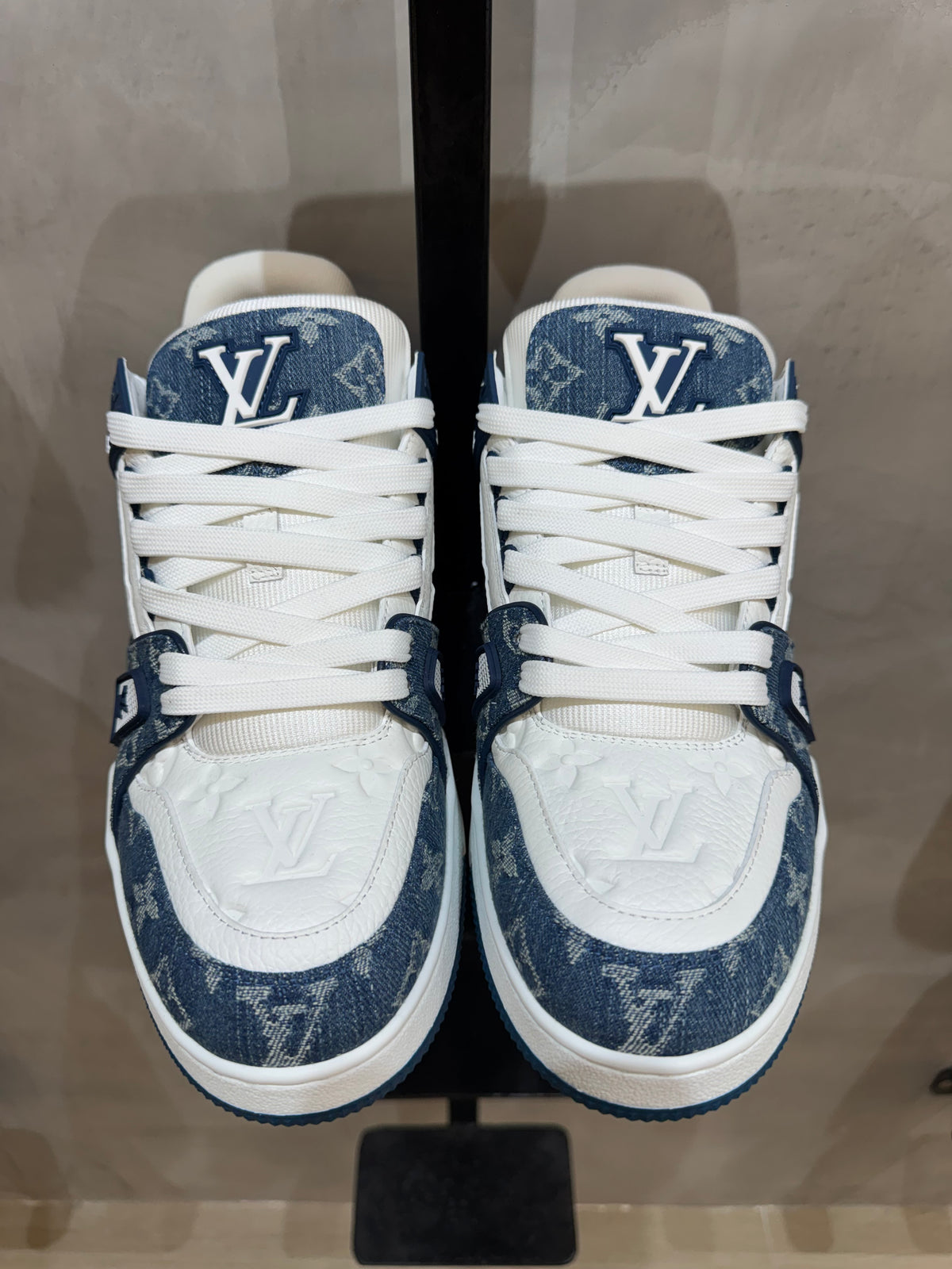 Tênis LV Trainer Denim Blue