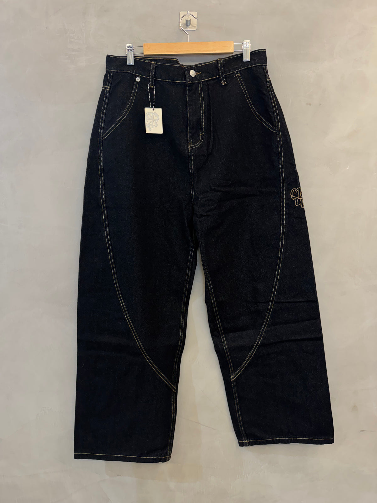 Calça Mertra Bigstep Denim Black
