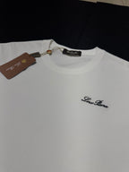 Camiseta Loro Piana White and Black