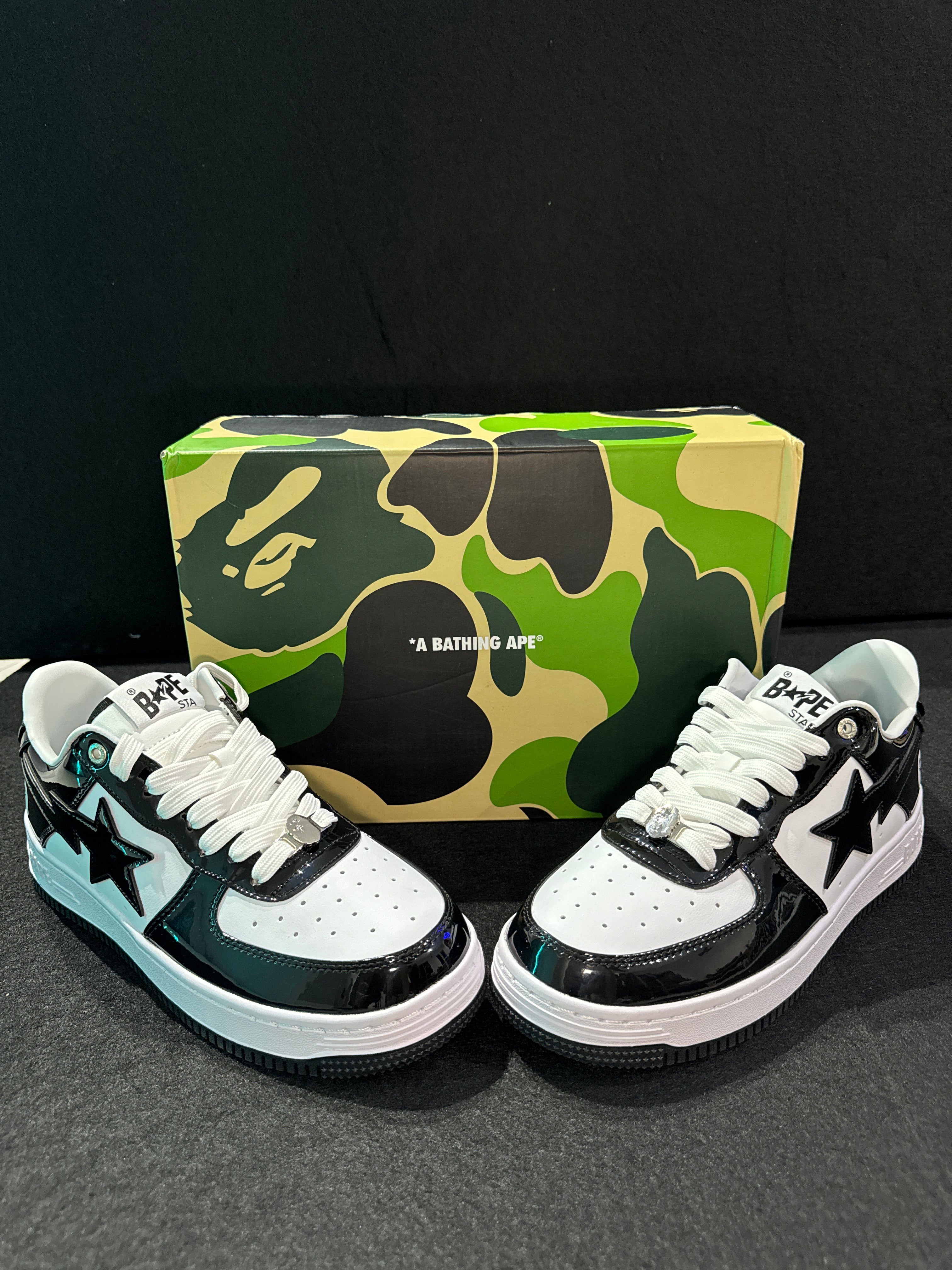 A Bathing Ape BAPE STA “Black/White”