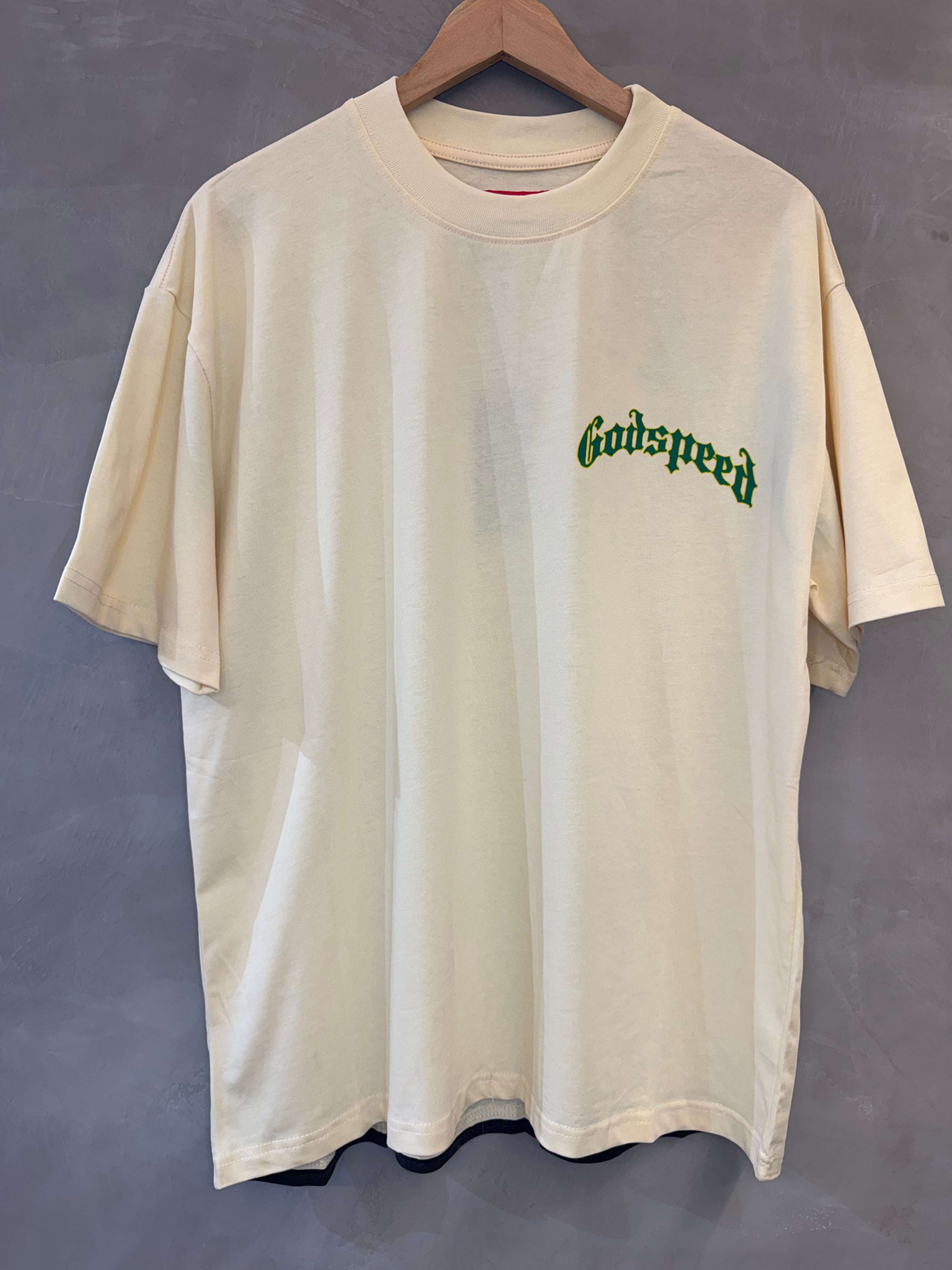 Camiseta Godspeed Balaclava Szn Bone