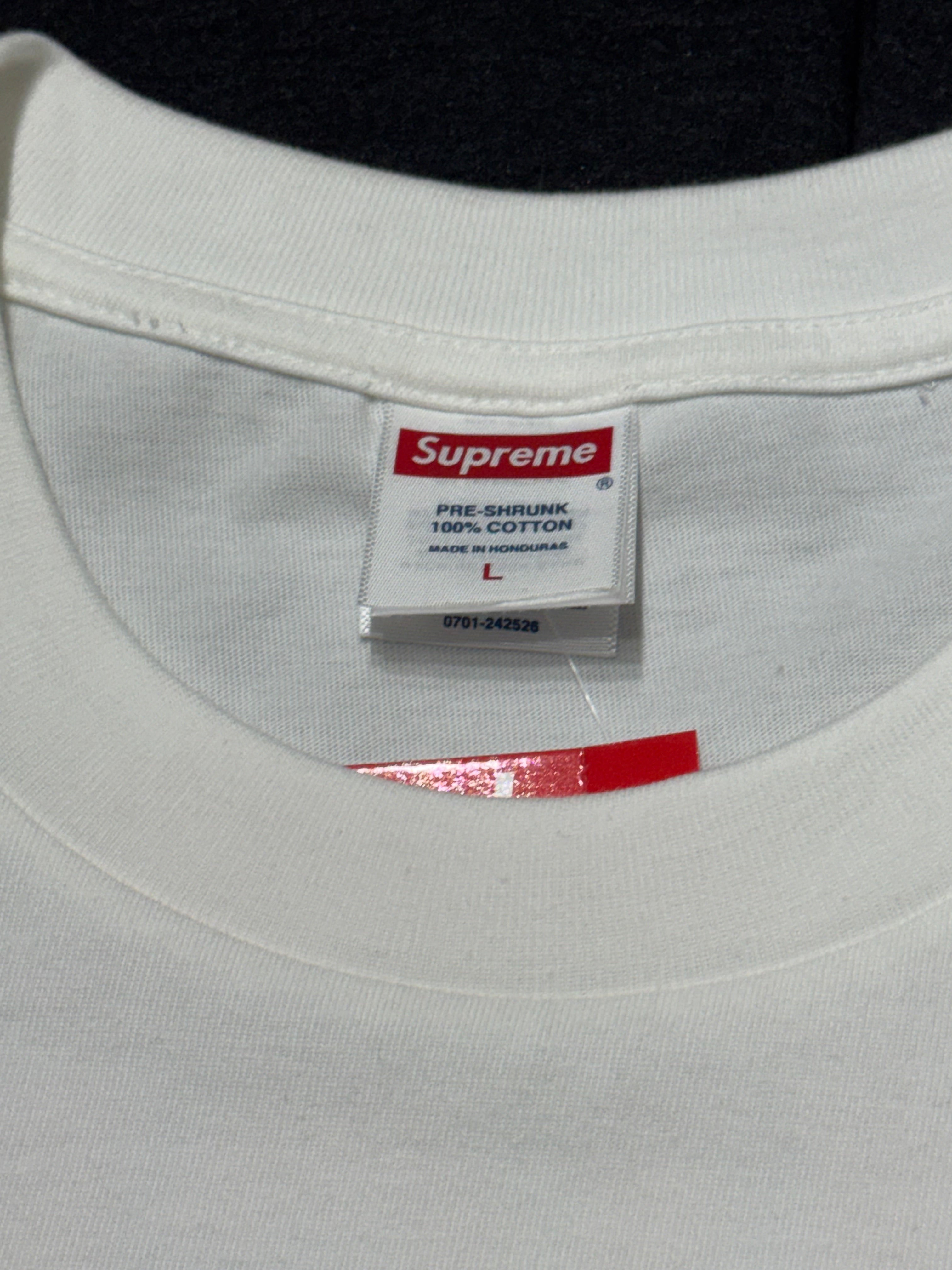 Camiseta Supreme Fuck Money White
