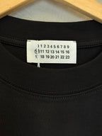 Camiseta Maison Margiela Numbers Logo Black