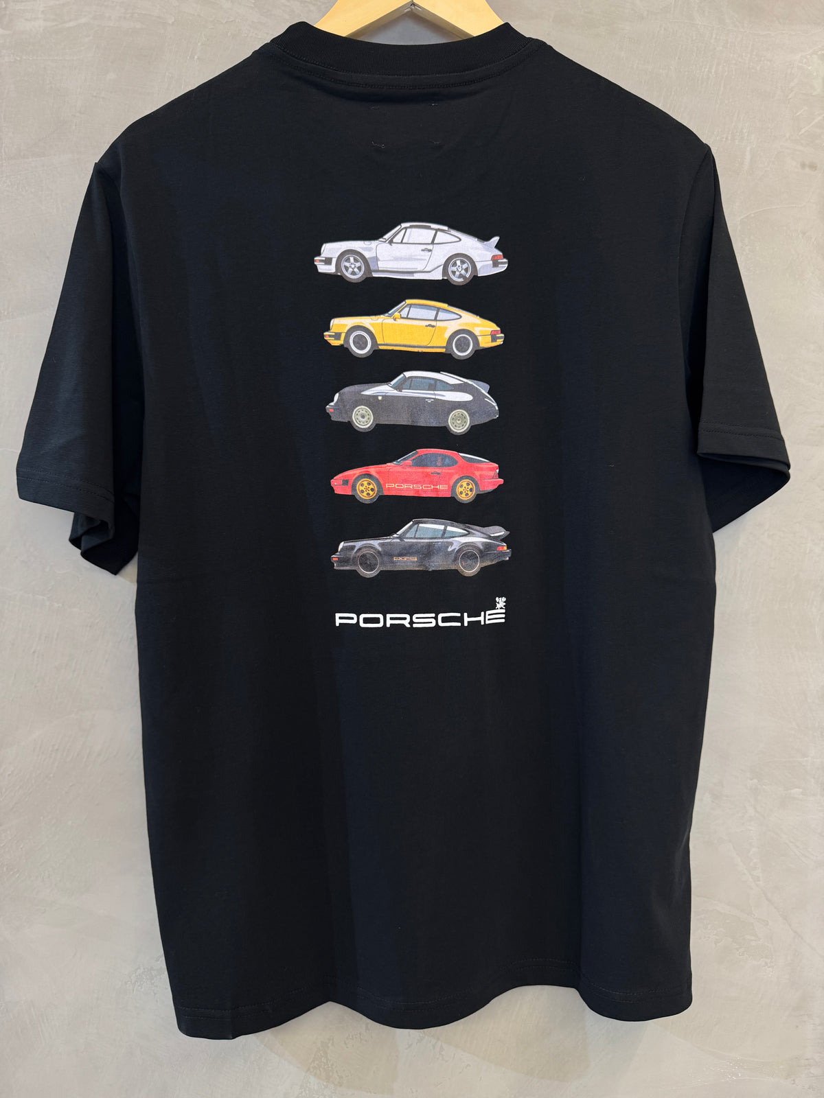 Camiseta Aimé Leon Dore X Porsche Fleet Black