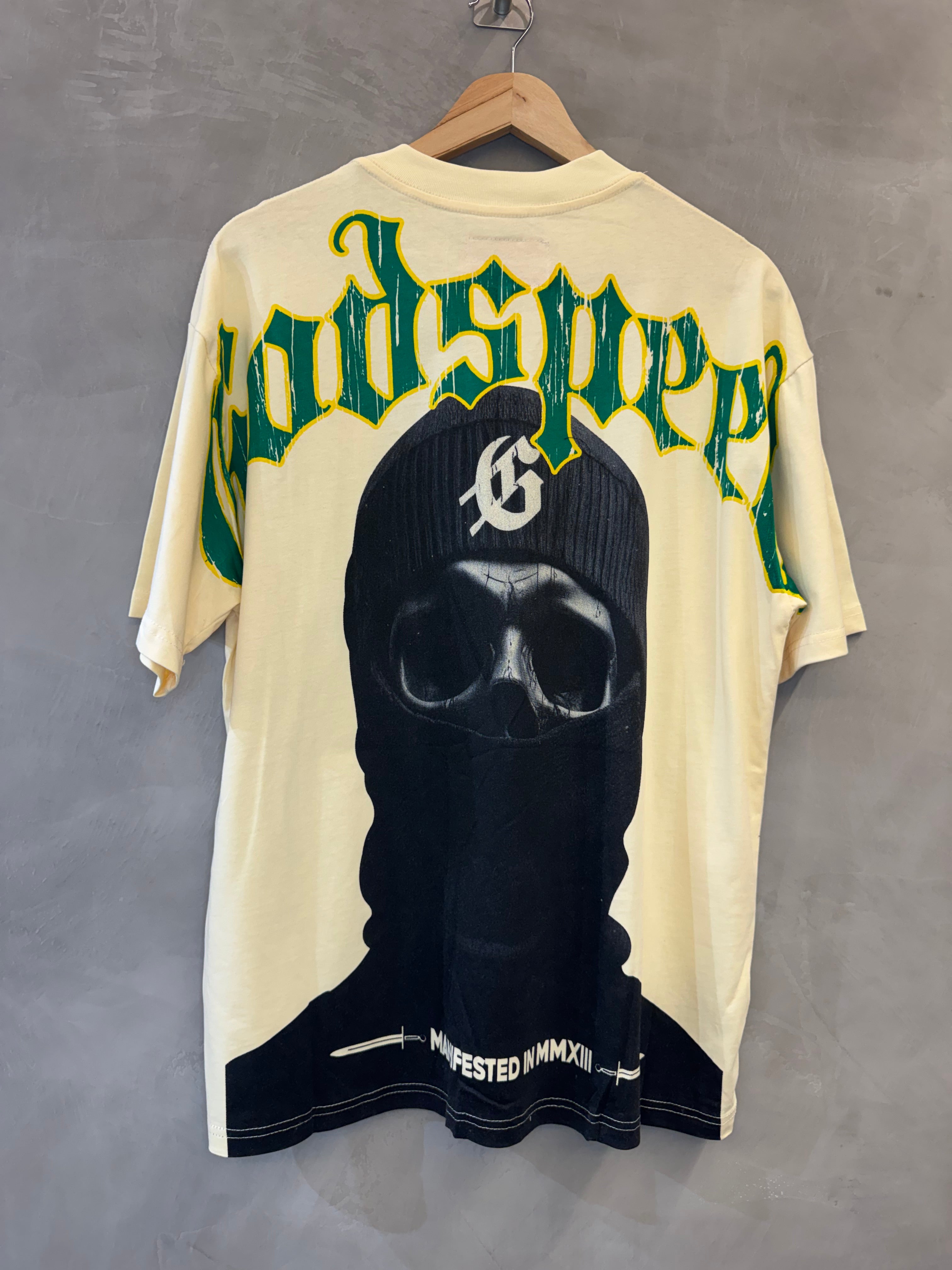 Camiseta Godspeed Balaclava Szn Bone