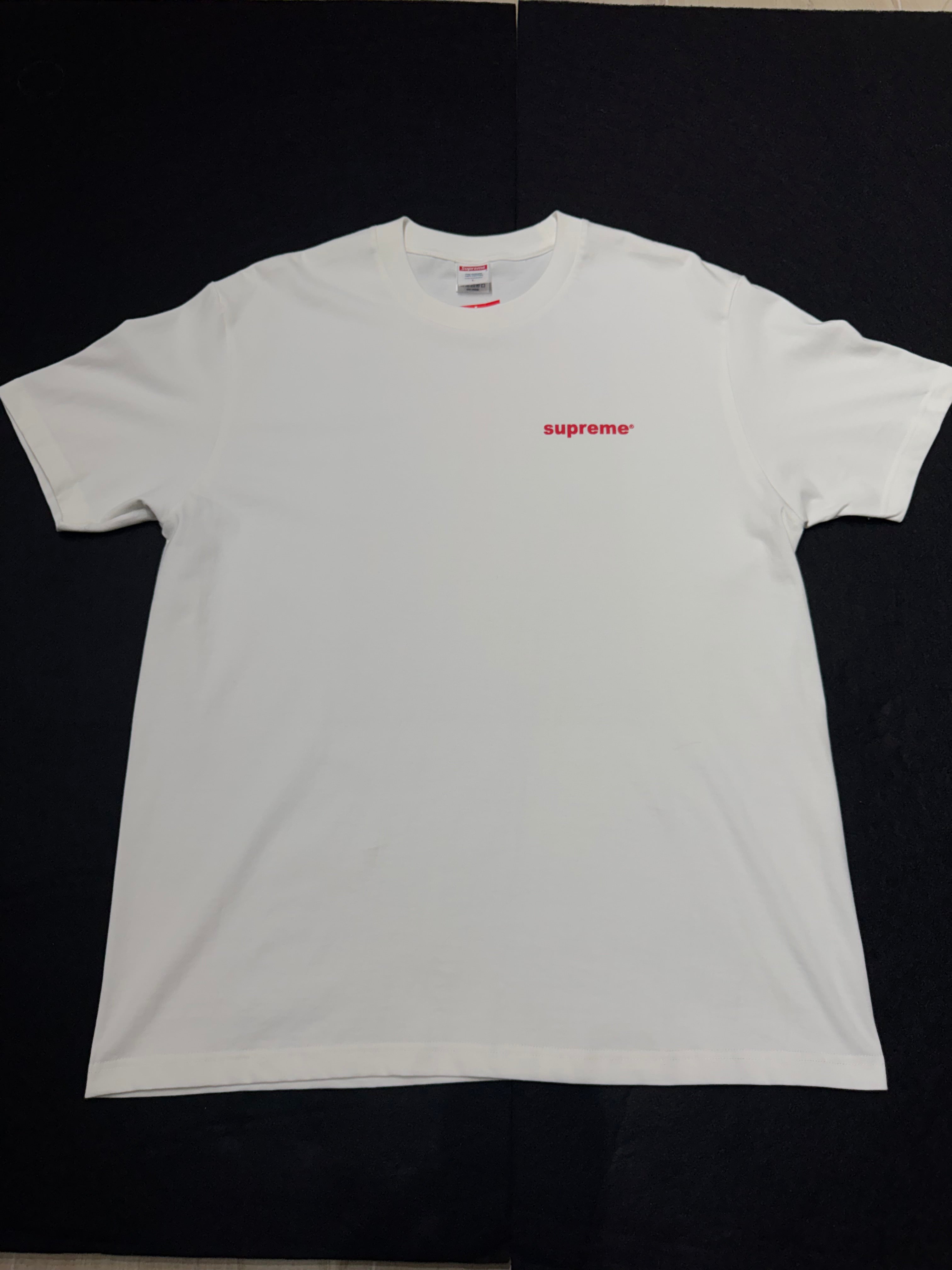 Camiseta Supreme Fuck Money White
