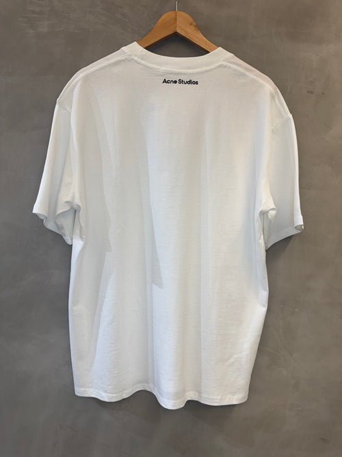 Camiseta Acne Studios Heart Logo White