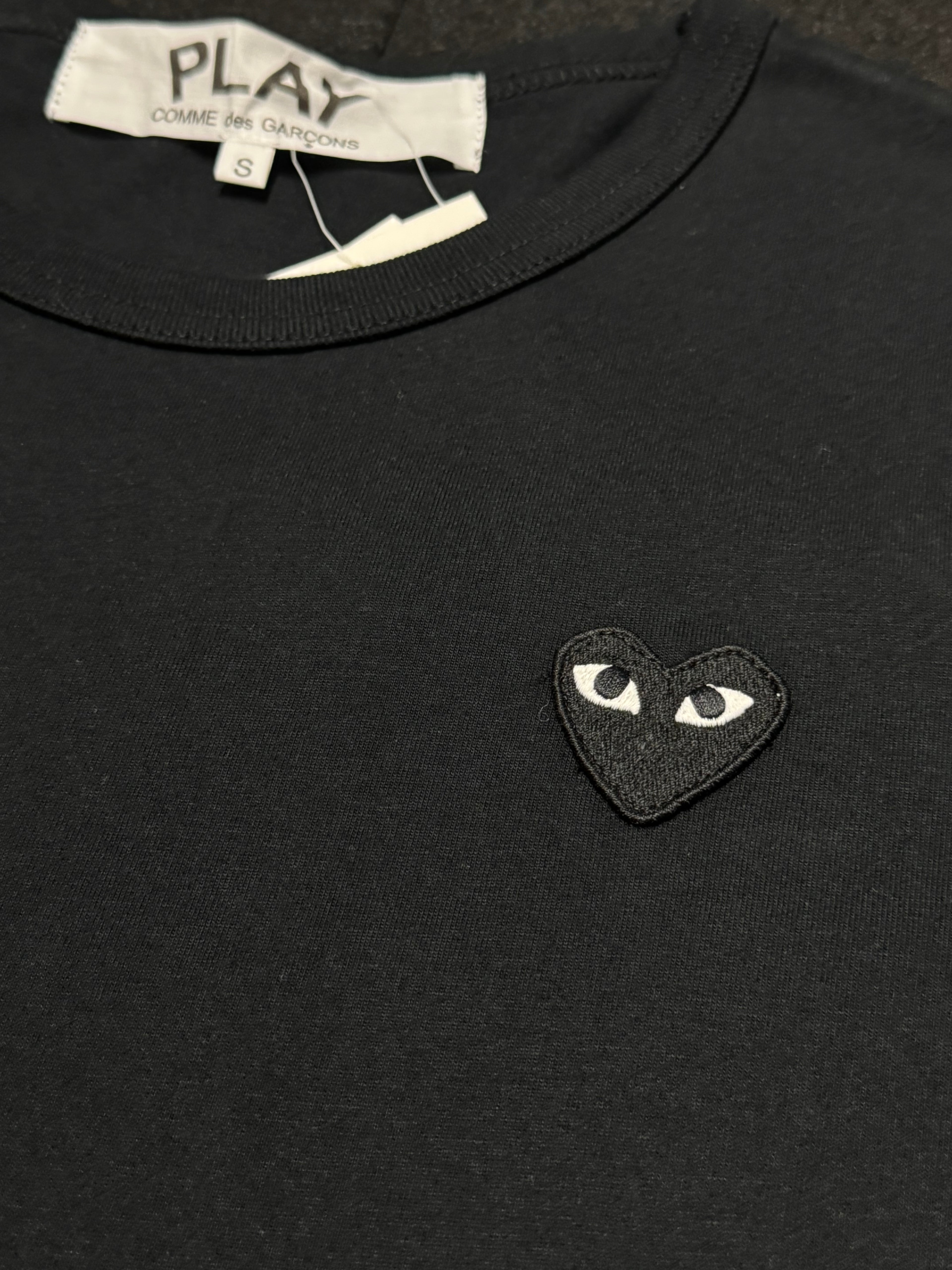 Camiseta CDG Play Black and Black