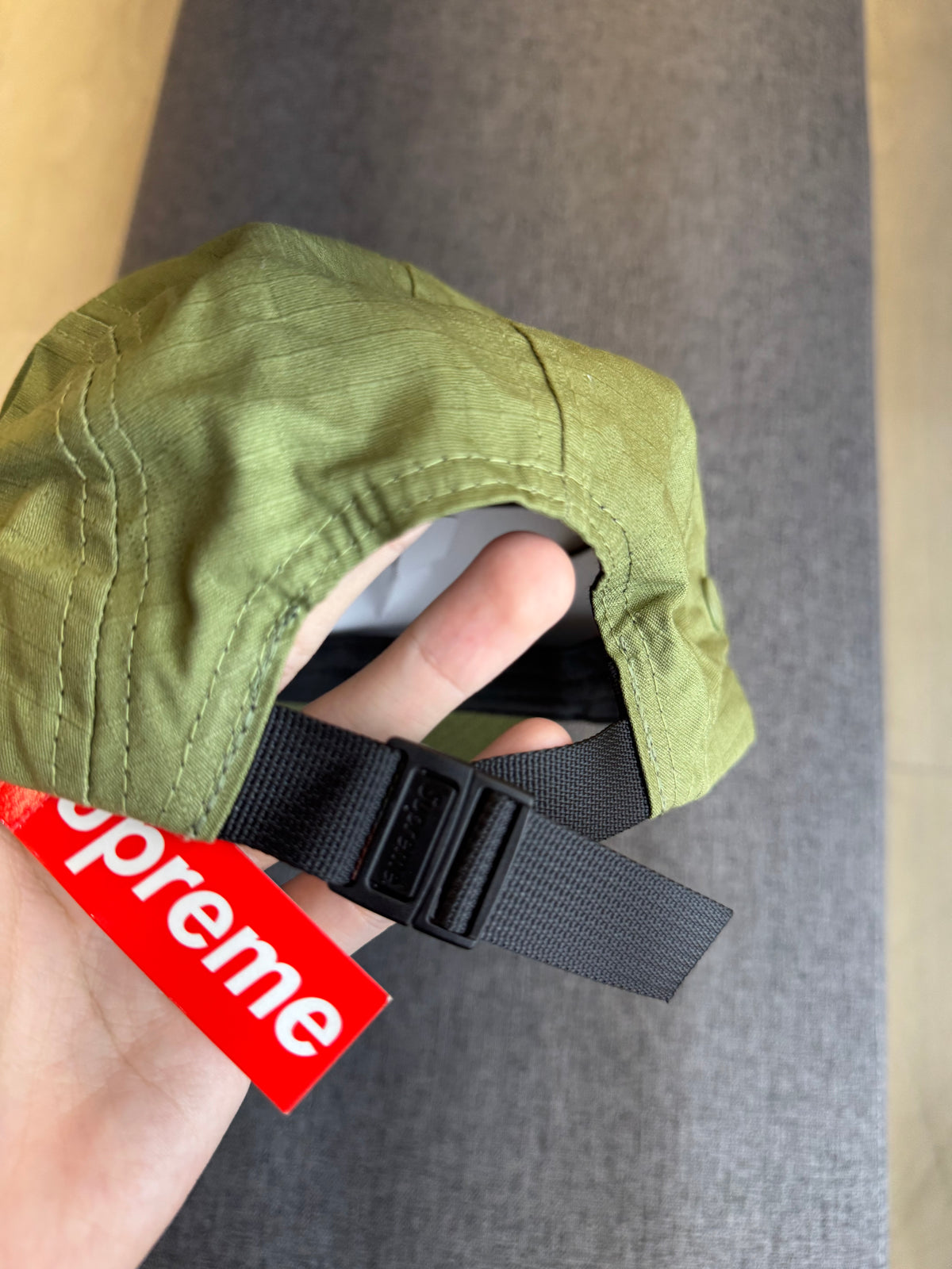 Boné Supreme Ventile Camp Olive