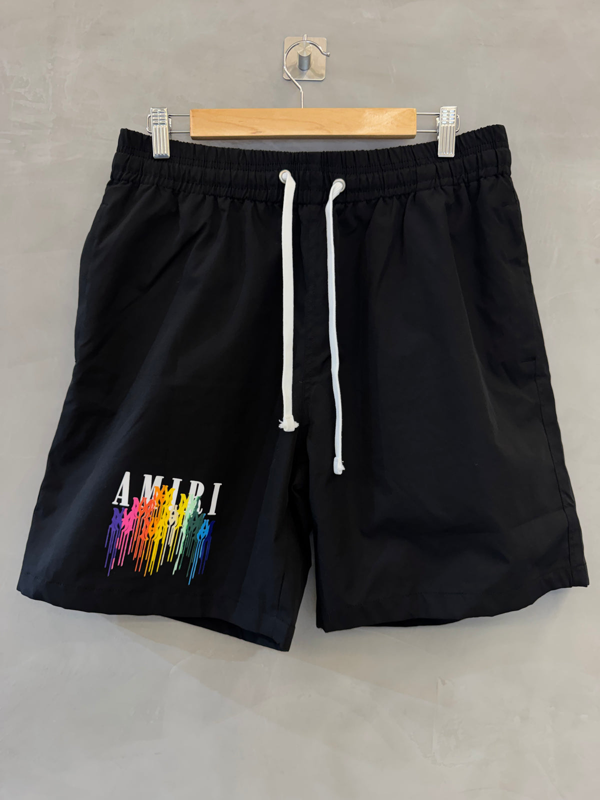 Amiri Drip Multicolor Swimming Shorts