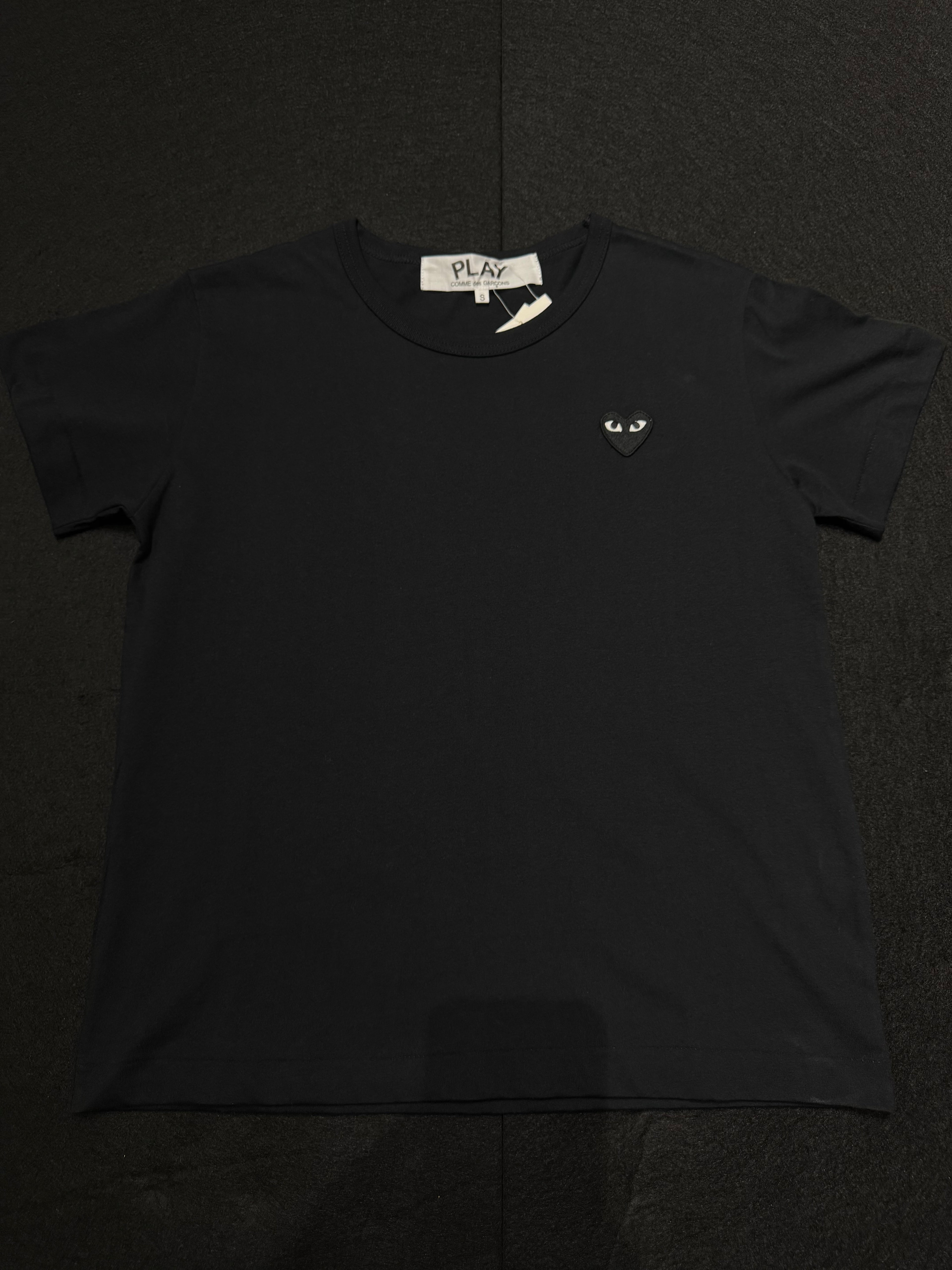 Camiseta CDG Play Black and Black