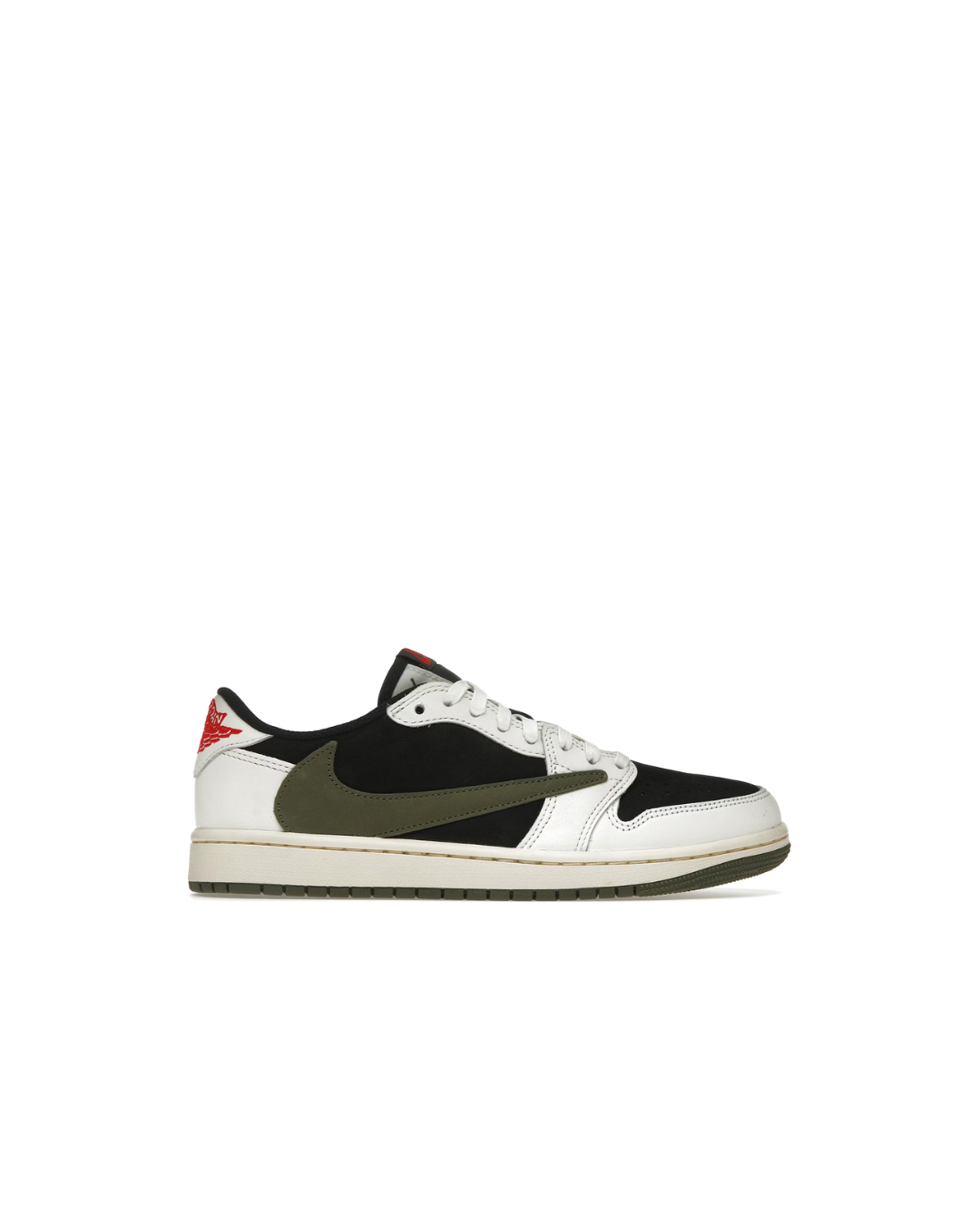Tênis Travis Scott x Air Jordan 1 Low Olive