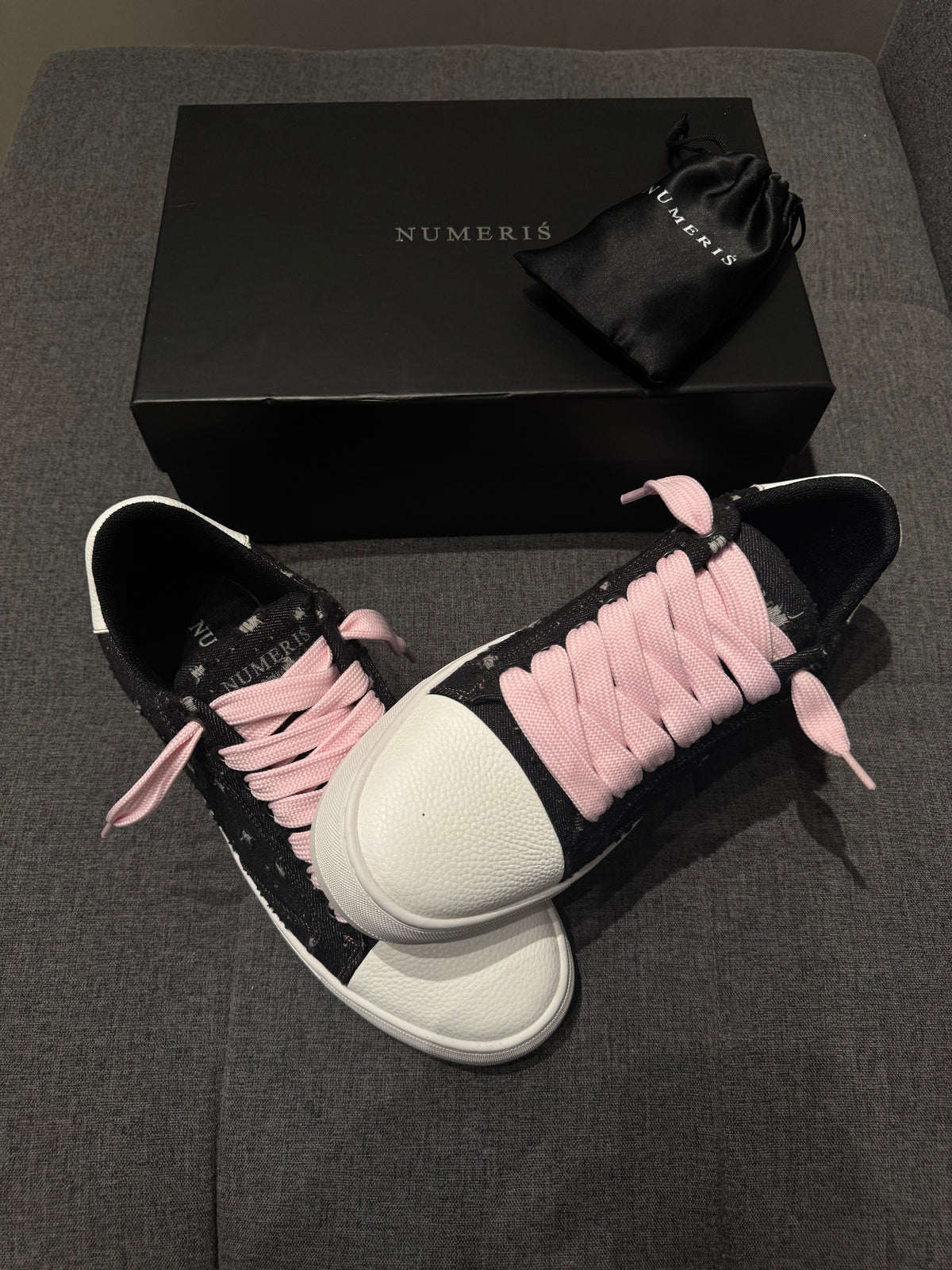Tênis Numeris Atelier Pink Denim