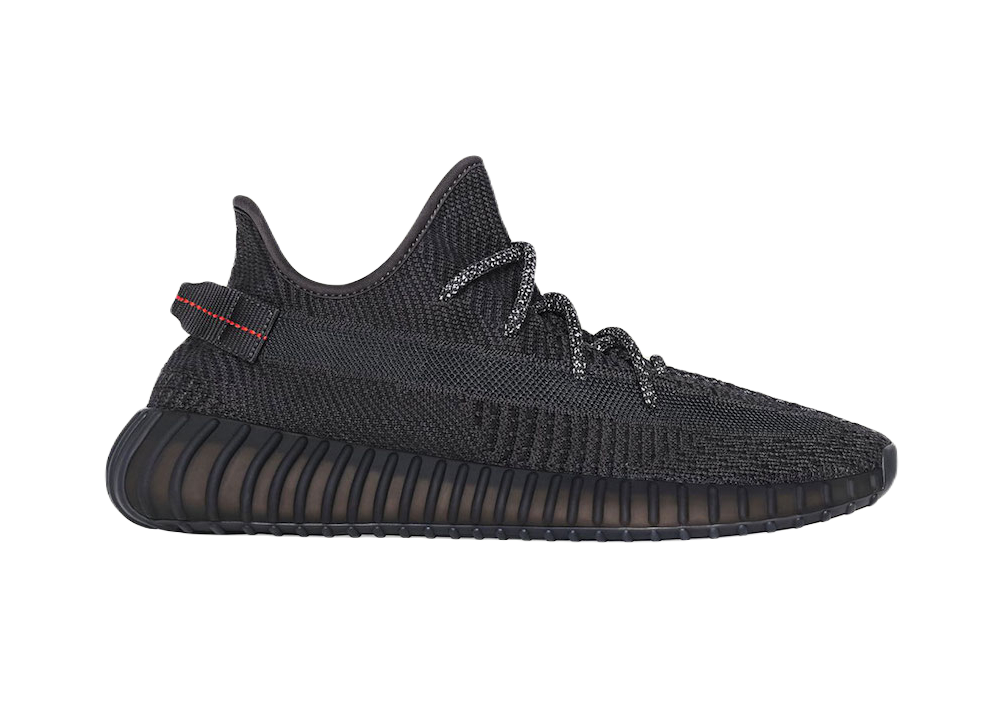 Adidas Yeezy Boost 350 V2 Static Black (Non Reflective)
