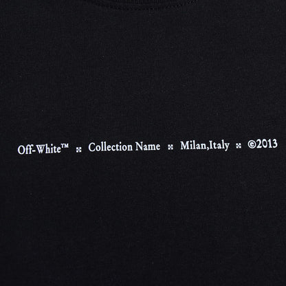 Camiseta Off-White Black Arrow Painted Cotton Jersey
