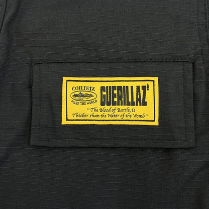 Bermuda Corteiz Guerillaz Cargo Triple Black