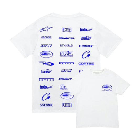 Camiseta Corteiz Rally Vinylz White