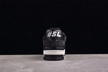 Louis Vuitton LV Trainer Black Damier 3D Denim