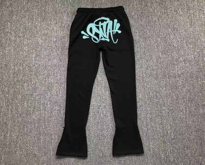 Conjunto Synaworld Logo Preto/Azul